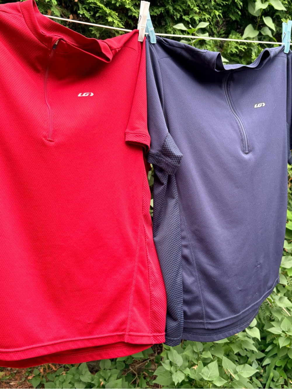 LG Short-Sleeve Cycling Tops - Set of 2